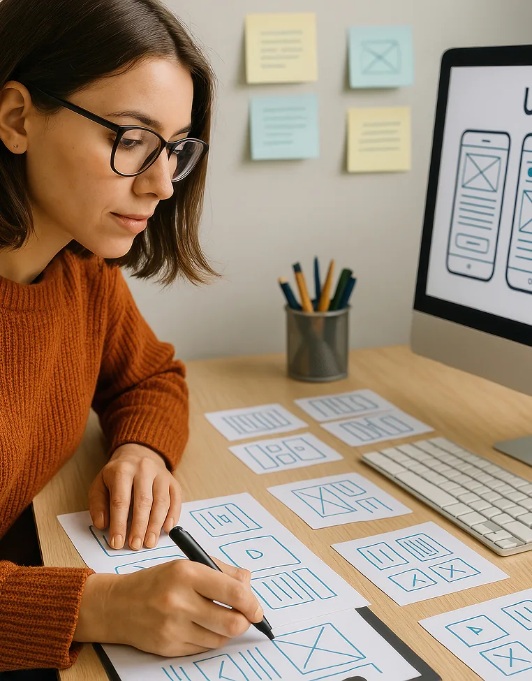 Servicios de diseño y creación de páginas web